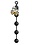 Boneyard BONEYARD ASS BALLZ ANAL BEADS XL-BLACK