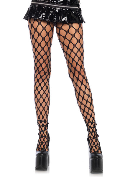 LEG AVENUE JUMBO POTHOLE NET TIGHTS O/S