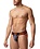NASTY PIG NASTY PIG STATIC JOCK STRAP-STATIC GREY/FLAME ORANGE