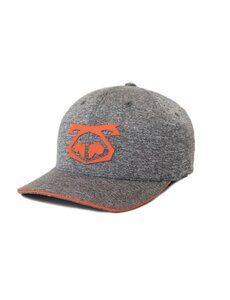 NASTY PIG NASTY PIG SNOUT 2 TONE CAP-STATIC GREY/FLAME ORANGE