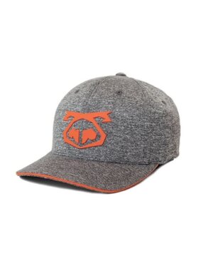 NASTY PIG NASTY PIG SNOUT 2 TONE CAP-STATIC GREY/FLAME ORANGE