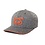 NASTY PIG NASTY PIG SNOUT 2 TONE CAP-STATIC GREY/FLAME ORANGE
