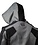 NASTY PIG NASTY PIG STATIC TRACK JACKET- STATIC GREY/BLACK