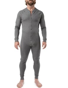 NASTY PIG NASTY PIG UNION SUIT STATIC GREY