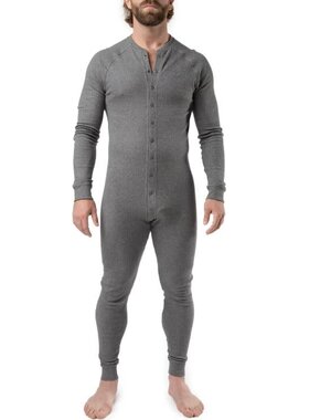 NASTY PIG NASTY PIG UNION SUIT STATIC GREY