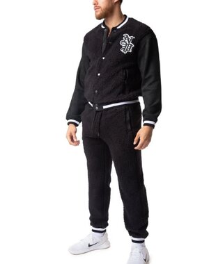 NASTY PIG NASTY PIG NP VARSITY JACKET BLACK