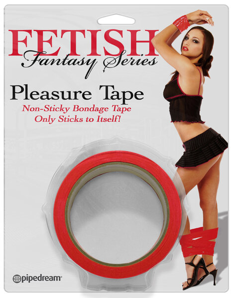 PIPEDREAM PRODUCTS FETISH FANTASY PLEASURE TAPE RED