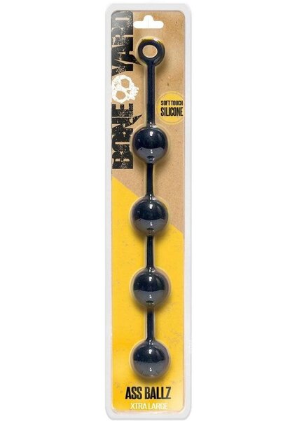 Boneyard BONEYARD ASS BALLZ ANAL BEADS XL-BLACK