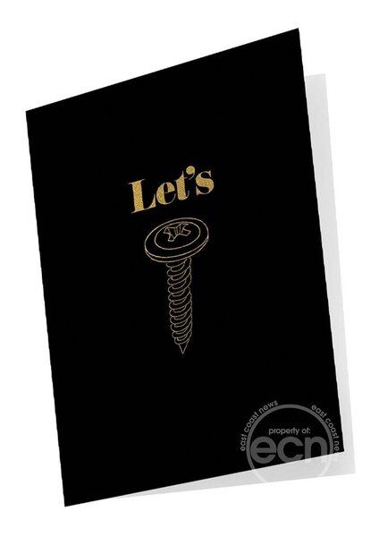 KAMA SUTRA KAMA SUTRA NAUGHTY NOTES GREETING CARD KIT-