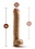 DR SKIN DR SKIN DR MICHAEL DILDO WITH BALLS 14" TAN