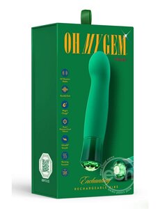 BLUSH NOVELTIES OH MY GEM ENCHANTING RECHARGEABLE SILICONE VIBE