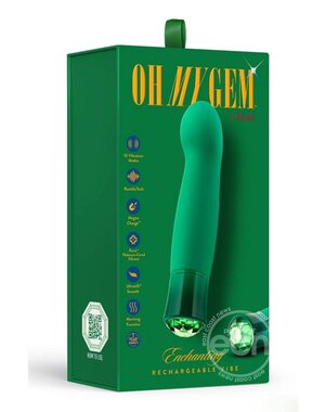 BLUSH NOVELTIES OH MY GEM ENCHANTING RECHARGEABLE SILICONE VIBE