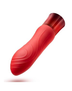 BLUSH NOVELTIES OH MY GEM DESIRE RECHARGEABLE SILICONE VIBE RUBY