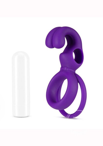 BLUSH NOVELTIES NOJE C3 RECHARGEABLE SILICONE COCK RING IRIS