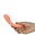 BMS Factory SWAN MINI SWAN WAND ORANGE GLOW IN THE DARK
