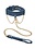 CalExotics RIDE 'EM PREMIUM DENIM COLLECTION COLLAR & LEASH