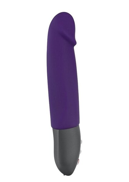 FUN FACTORY FUN FACTORY STRONIC REAL SILICONE THRUSTING VIBRATOR PURPLE