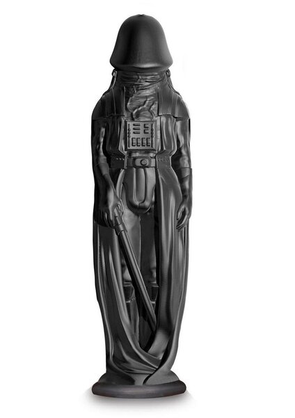 ICON BRANDS DARTH INVADER  BLACK MASSIVE DILDO 15inch