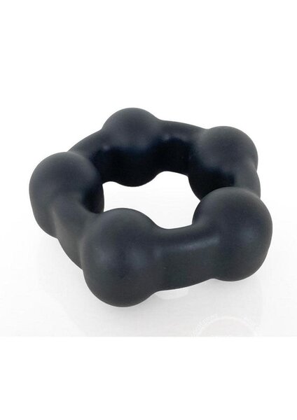 CHANNEL 1 RELEASING VERS LIQUID SILICONE COCK RING STEEL MOTION BALLS