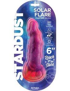 Hott Products STARDUSTSOLAR FLARE SILICONE DILDO 6inch