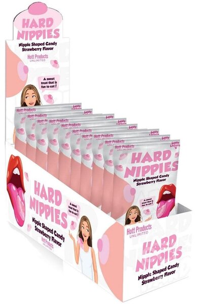 Hott Products HARD NIPS NIPPLE SHAPED GUMMIES