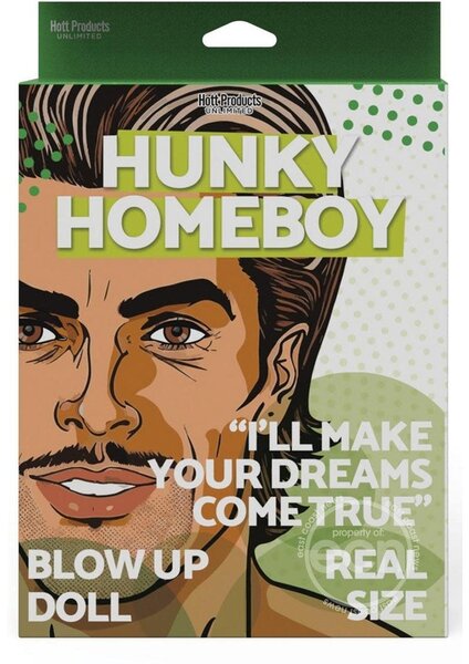 Hott Products HUNKY HOMEBOY INFLATABLE DOLL