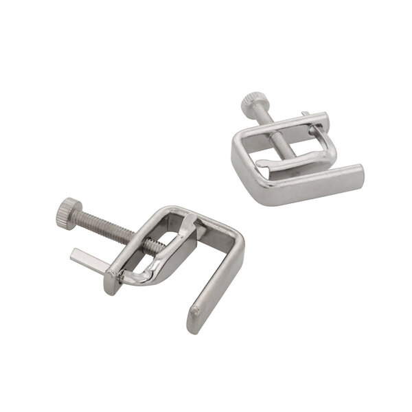 53X EROGENOUS ZONE SILVER METAL NIPPLE VISE SMALL