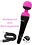 PALMPOWER PALM POWER RECHARGEABLE WAND MASSAGER FUSCHIA