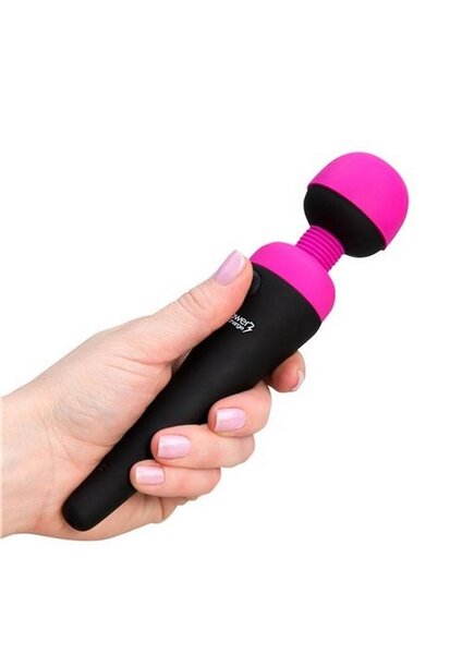 PALMPOWER PALM POWER RECHARGEABLE WAND MASSAGER FUSCHIA