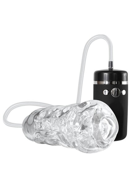 ADAM & EVE ADAM & EVE VIBRATING & SUCKING STROKER WITH REMOTE