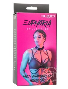 CalExotics EUPHORIA COLLECTION MULTI CHAIN COLLAR HARNESS