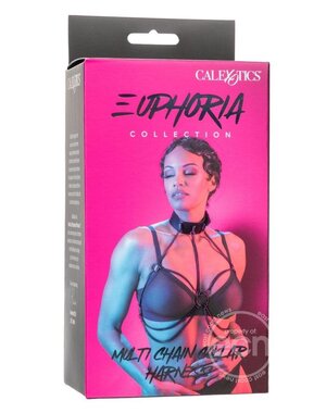 CalExotics EUPHORIA COLLECTION MULTI CHAIN COLLAR HARNESS