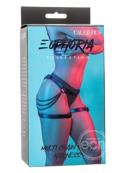 CalExotics Copy of EUPHORIA COLLECTION MULTI CHAIN COLLAR HARNESS