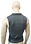 EVEREST TRADING COMPANY LLC SLEEVELESS BLACK MOTORCYCLE JACKET