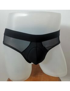 EVEREST TRADING COMPANY LLC BLACK SPORTS UNDERWEAR WITH POUCH & MESH SIDES