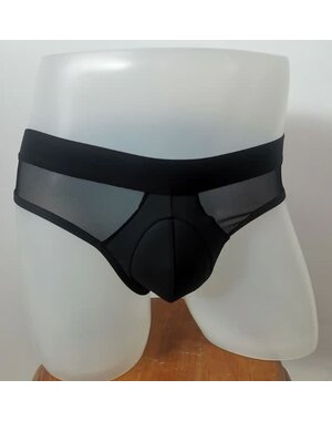 EVEREST TRADING COMPANY LLC BLACK SPORTS UNDERWEAR WITH POUCH & MESH SIDES