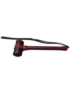 EVEREST TRADING COMPANY LLC DUNGEON HAMMER IN BLACK & BURGUNDY LEATHER