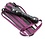 EVEREST TRADING COMPANY LLC LEATHER 23inch FLOGGER WITH HEAVY DUTY HANDLE BLACK & PURPLE