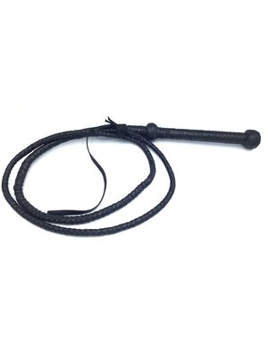 EVEREST TRADING COMPANY LLC 7 FOOT LONG BLACK LEATHER WHIP