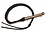 EVEREST TRADING COMPANY LLC BLACK ALLIGATOR WHIP WITH METAL HANDLE