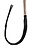 EVEREST TRADING COMPANY LLC BLACK ALLIGATOR WHIP WITH METAL HANDLE