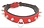 EVEREST TRADING COMPANY LLC LEATHER SKINNY COLLAR WITH SPIKES & O-RING