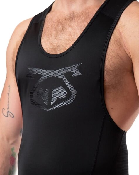 NASTY PIG NASTY PIG SURGE SINGLET BLACK