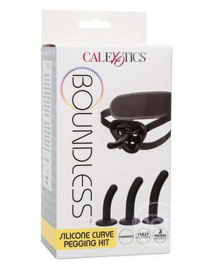 BOUNDLESS BOUNDLESS SILICONE CURVE PEGGING KIT-BLACK