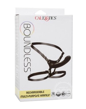 BOUNDLESS BOUNDLESS RECHARGEABLE MULTI PURPOSE HARNESS WITH PROBE BLACK