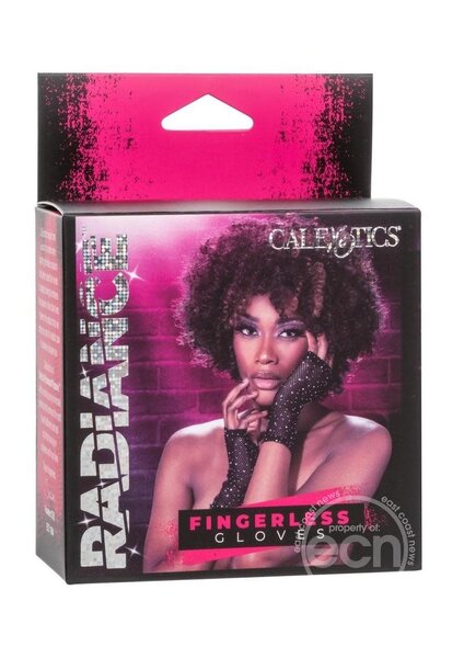 RADIANCE RADIANCE FINGERLESS GLOVES BLACK