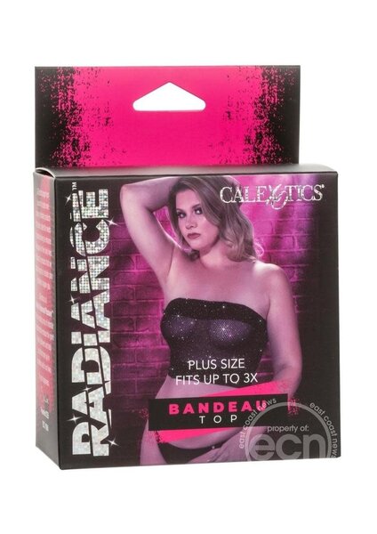 RADIANCE RADIANCE BANDEAU TOP BLACK