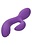 STELLA STELLA LIQUID SILICONE C CURVE RECHARGEABLE G-SPOT VIBE PURPLE