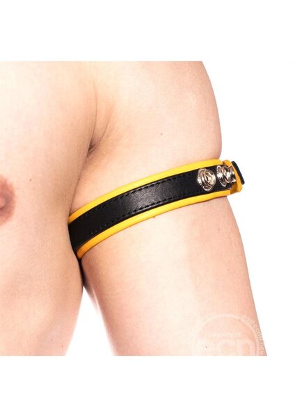 Prowler PROWLER RED BICEP BAND BLACK/YELLOW ONE SIZE