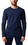 NASTY PIG NASTY PIG ALPHA LONG SLEEVE SHIRT MIDNIGHT NAVY